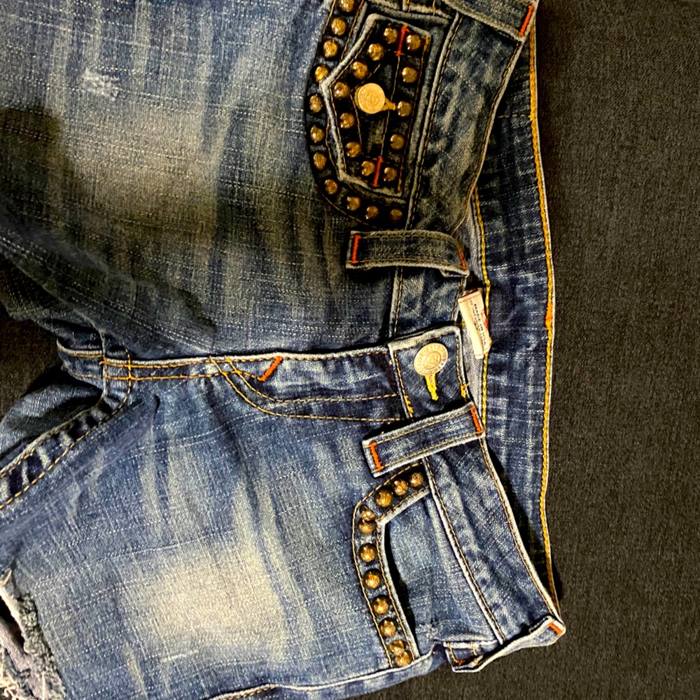 True religion Jean shorts